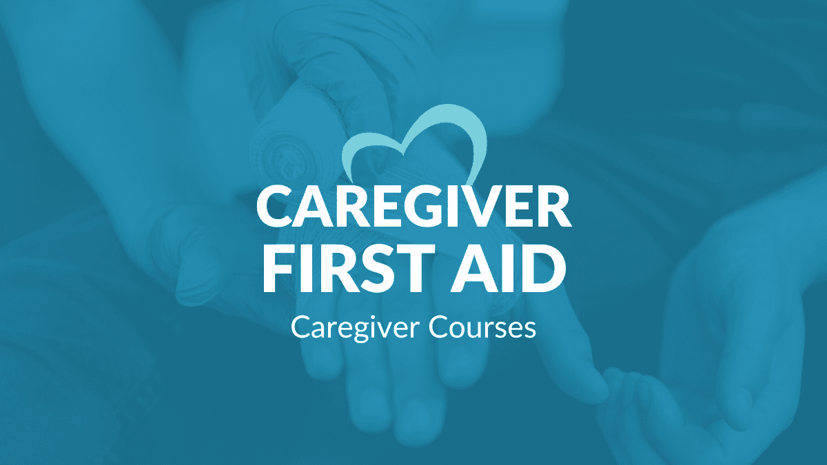 Caregiver First Aid Certification Card